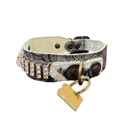 Zebra Collar Rhinestones