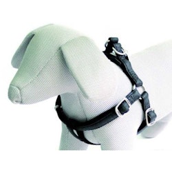 Soft Harness Adjustable, Black 60-100x25MM