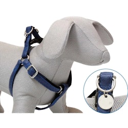 Soft Harness Adjustable, Navy Blue 35-60cm