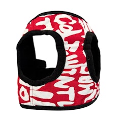 Harness Vest Red/White