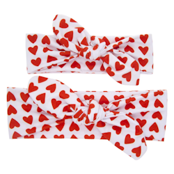 Dog & Owner Headband Heart