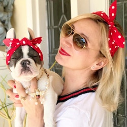 Dog & Owner Headband Heart