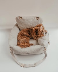 By Teddy Bouclé Car Seat, Beige