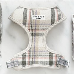 Cocopup London Oxford Plaid Adjustable Neck HARNESS
