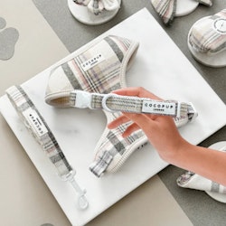 Cocopup London Oxford Plaid Hundhalsband