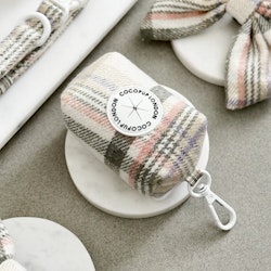 Cocopup London Oxford Plaid Poop Bag Holder