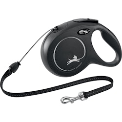 Flexikoppel New Classic M, 5m rep, Svart