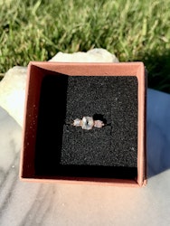 Ring med Labb-odlade diamanter