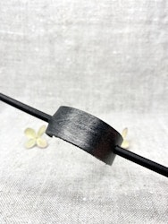 Svart-glittrigt läder-Omtag, liten