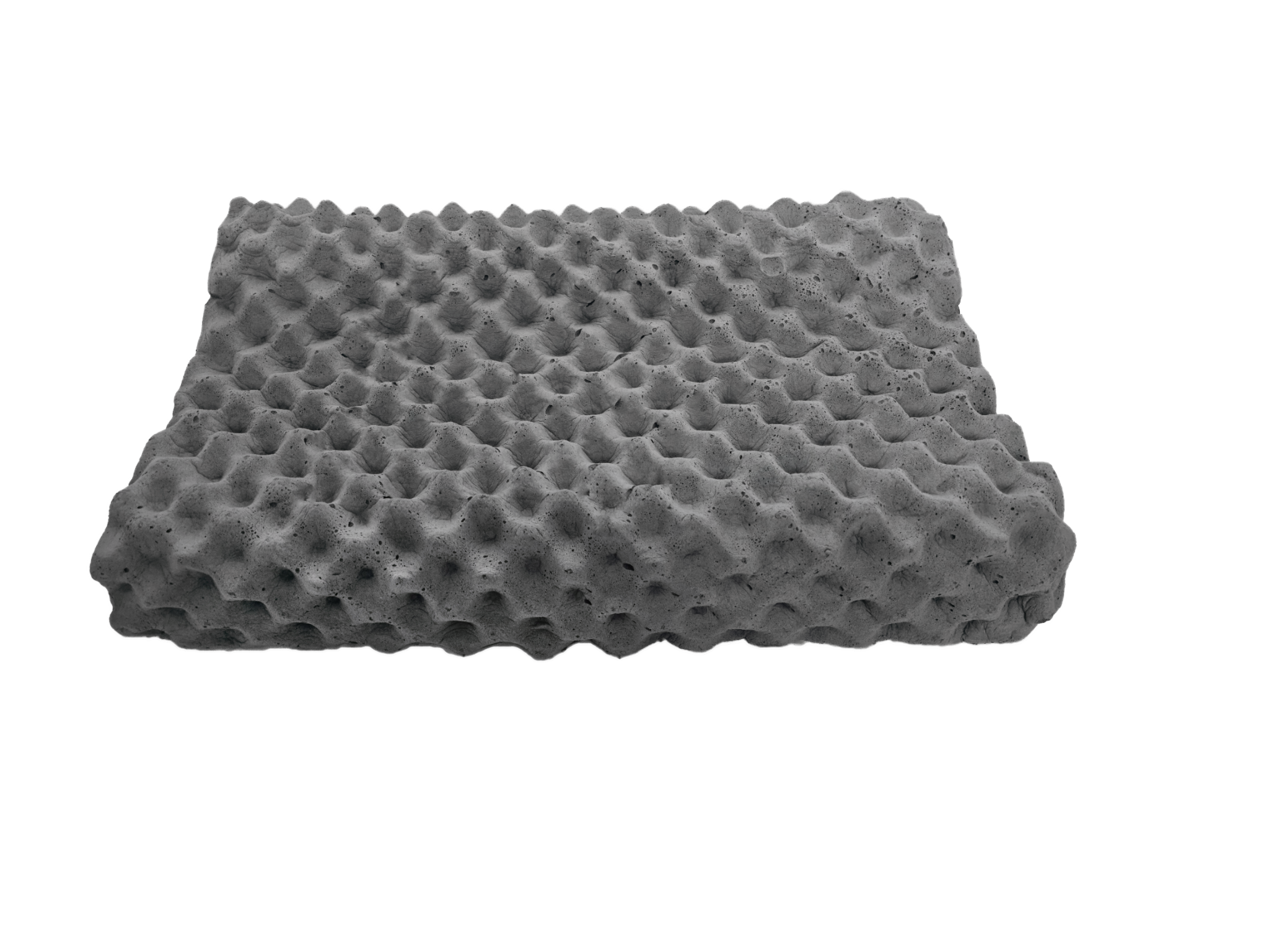 Latex Charcoal  kudde  58x36x12 cm