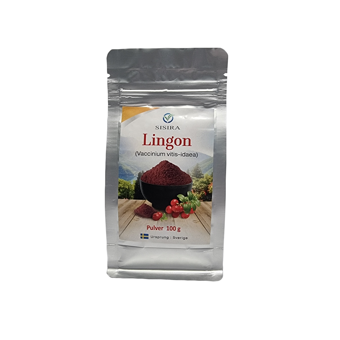 Lingon  pulver 100 g.