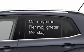 Mer utrymme. Fler möjligheter. Mer skoj.