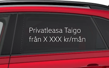 Privatleasa Taigo - Fyll i eget pris