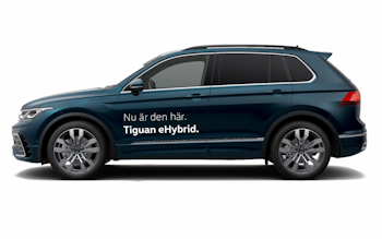 Nu är den här - Tiguan eHybrid.