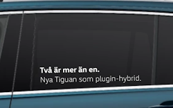 Två är mer än en - Nya Tiguan plugin hybrid