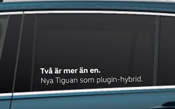 Två är mer än en - Nya Tiguan plugin hybrid