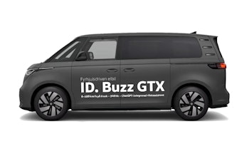 Fyrhjulsdriven elbil GTX med info
