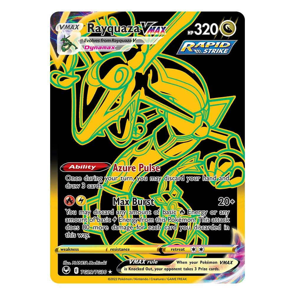 Rayquaza VMAX - TG29/TG30 - Sword & Shield: Silver Tempest (SIT)