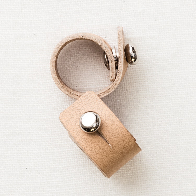 Läderring, ring i läder