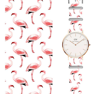 Klockarmband _ Jacob Mille Mönster Flamingo