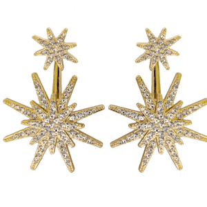 Ioaku Alfa Star Earings Örhänge guld