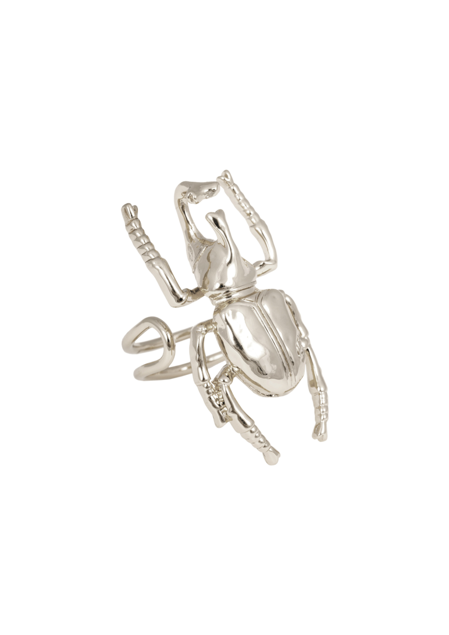 Beetle ring silver Ioaku Ericssonurochguld.se