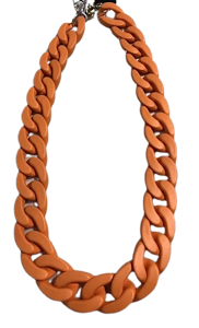 Orange halsband