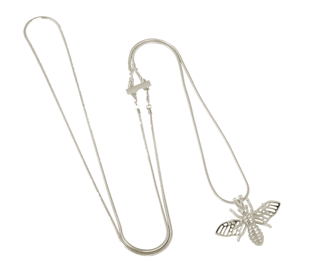 Insect mini halsband Ioaku stål ericssonurochguld.se