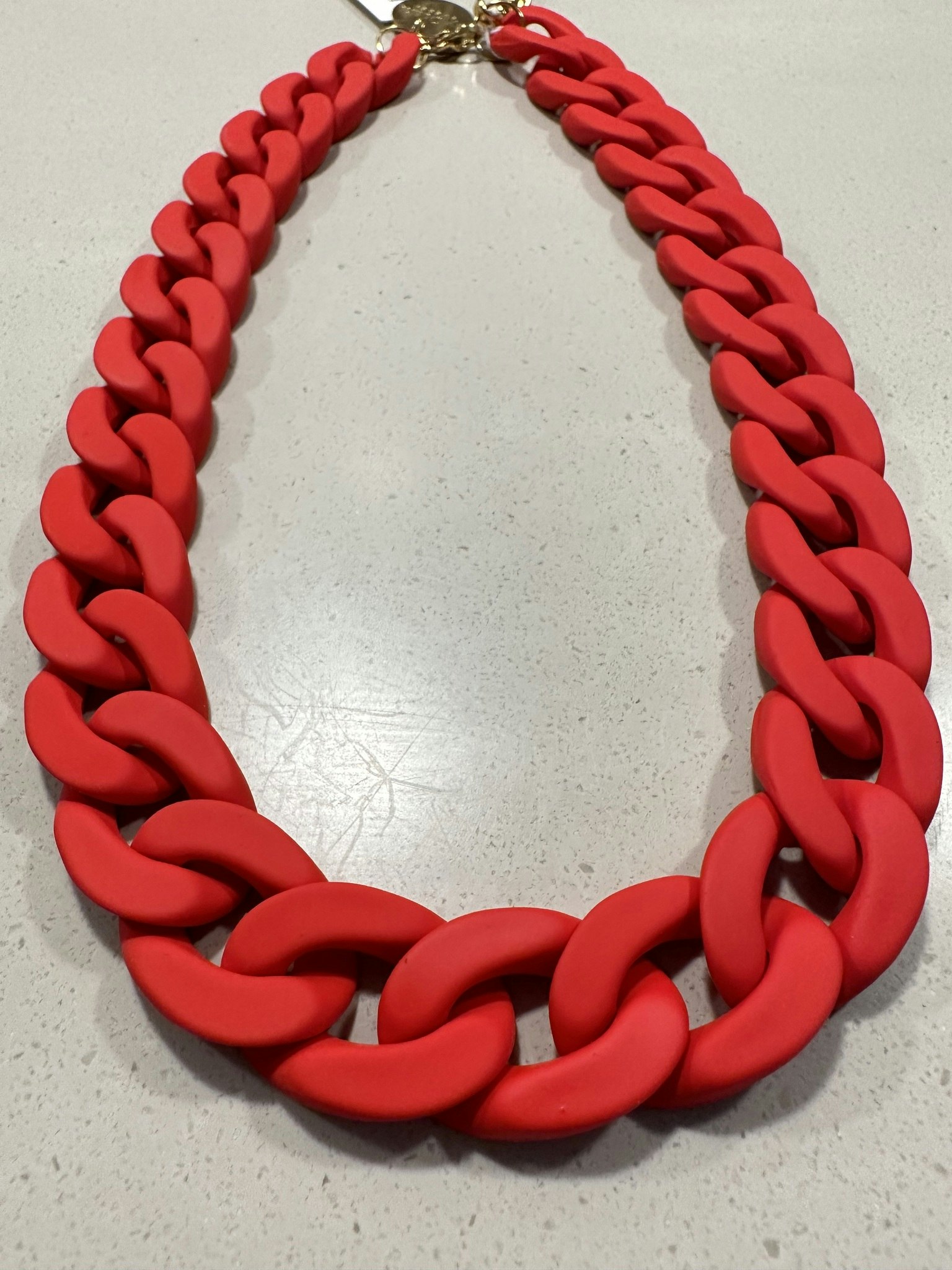 rött halsband by Dahl återvunnen plast