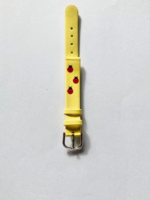 KLockarmband med nyckelpigor till barn. Färg Gul Bredd 12 mm hos ericssonurochguld