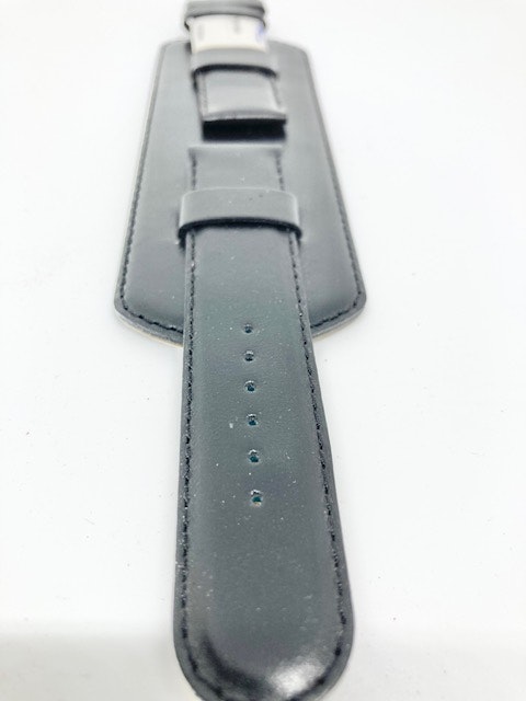 Vintage svart klockarmband 18 mm hos Ericsson Ur och Guld
