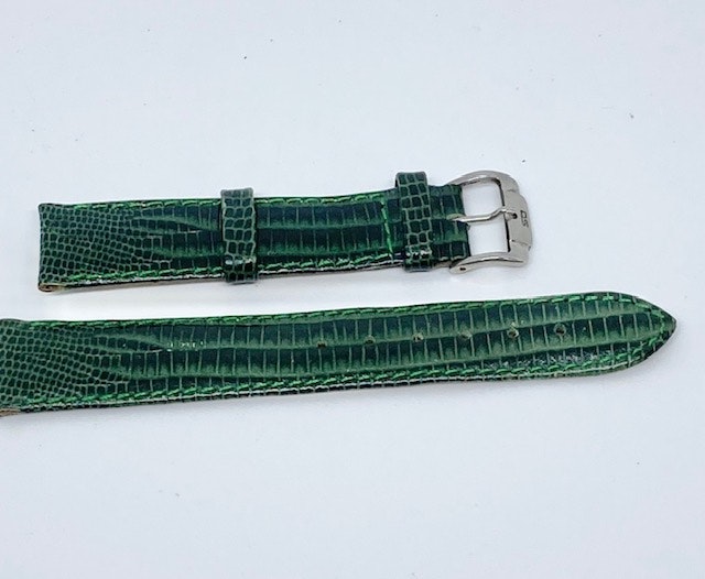 Original  grön Lizard klockarmband till Certina DS lhos Ericsson Ur och Guld