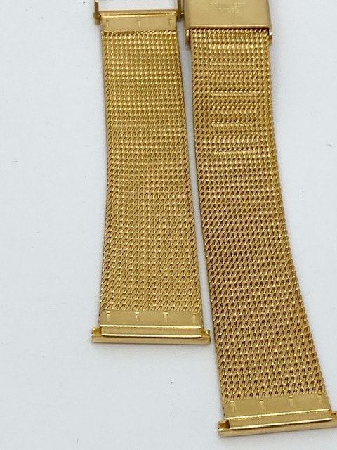 glissando klockarmband i gulddouble Bredd 18 - 20 mm hos www.ericssonurochguld.se