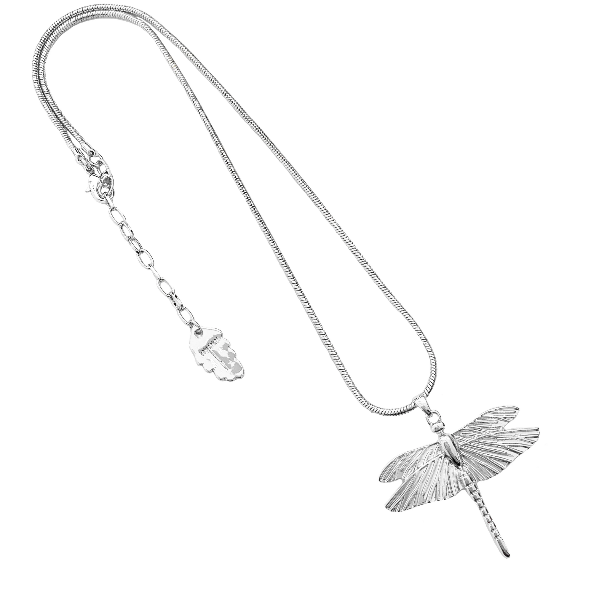 IOAKU DRAGONFLY MINI SINGLE CHAIN SILVER