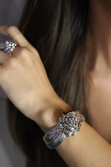 cuff stelt armband nostalgie ros ioaku