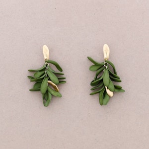 Örhänge Petalos gröna Sonata
