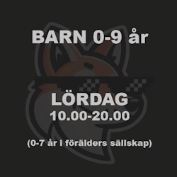 Barn 0-9 år Lördag