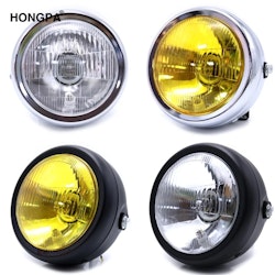 Framlampa basic, Café Racer
