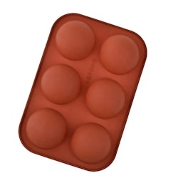 Silikonform rund