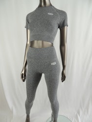Roma grey, set with top and long pants