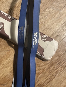 Neumann lädergrepp Blå