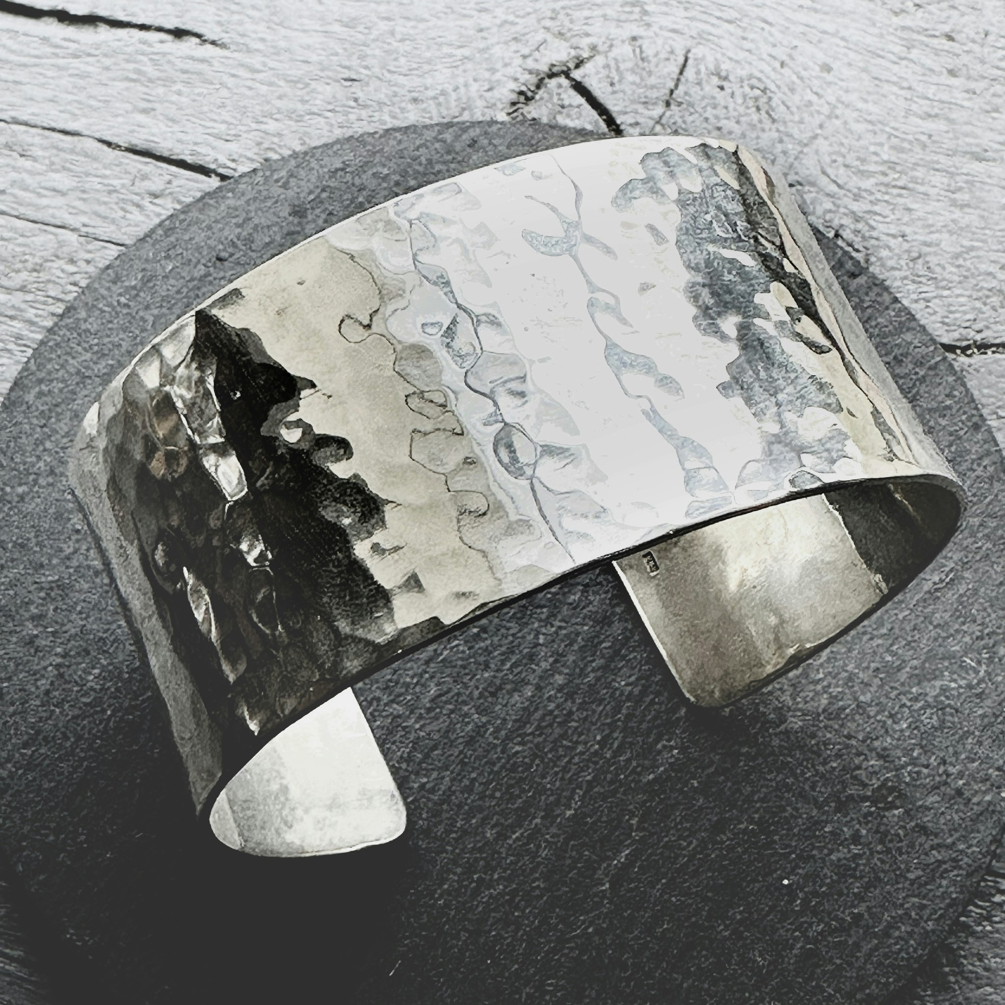 GRACE cuff armband - FORS silver