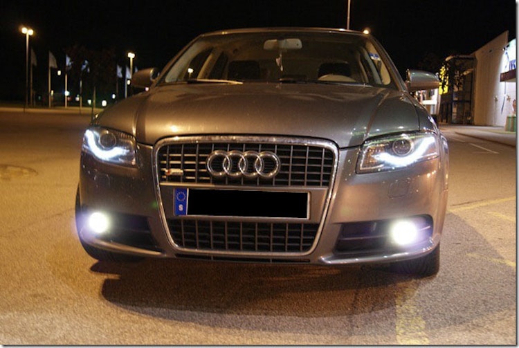 Devil Eyes DRL Audi A4 B7 Svart