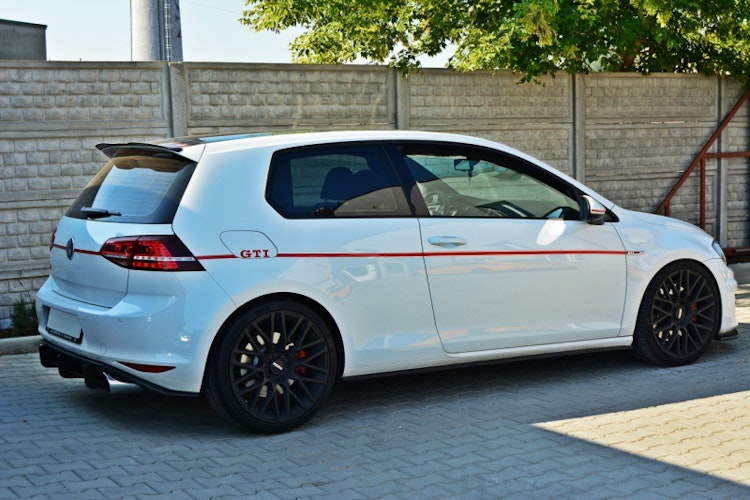 VW GOLF MK7 GTI Pre Facelift bakre diffuser & sido splitters