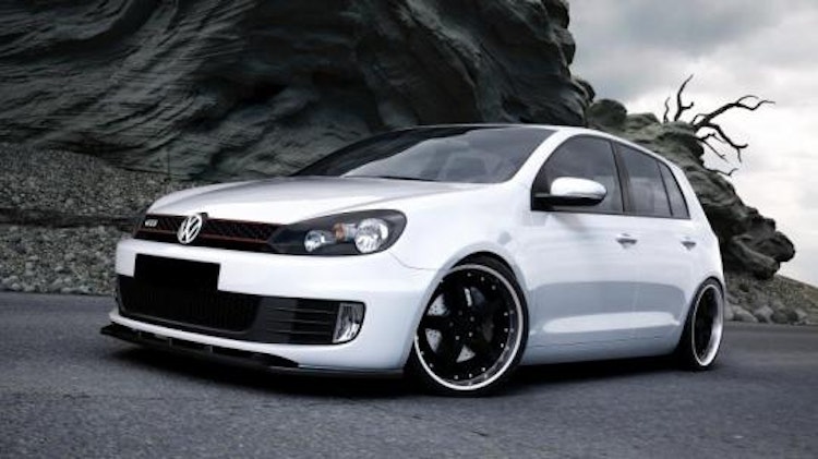 Splitter för GTI framstötfångaren Golf VI 08-12