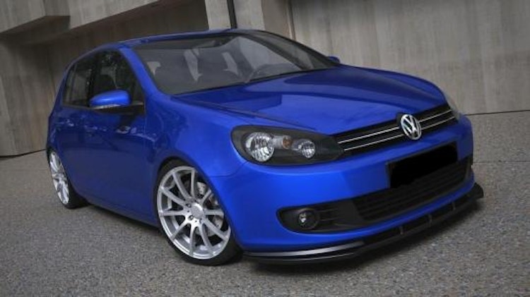 Front Splitter Golf 6 för orginal framstötfångaren