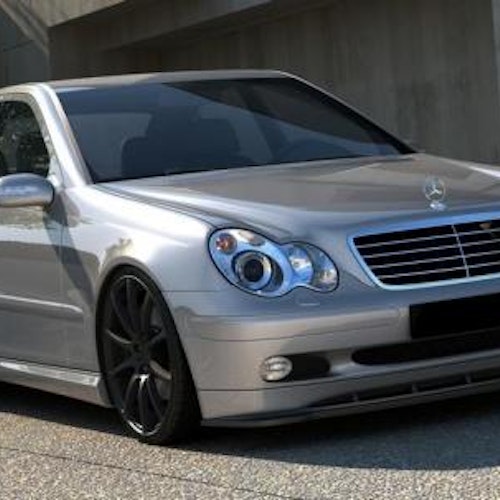 Splitter till Mercedes C-klass W203 original framstötfångare