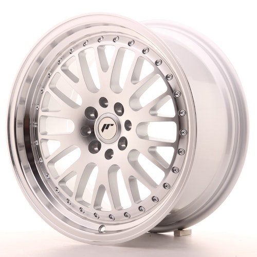 Japan Racing JR10 17x8 ET20 4x100/108 Machined Sil