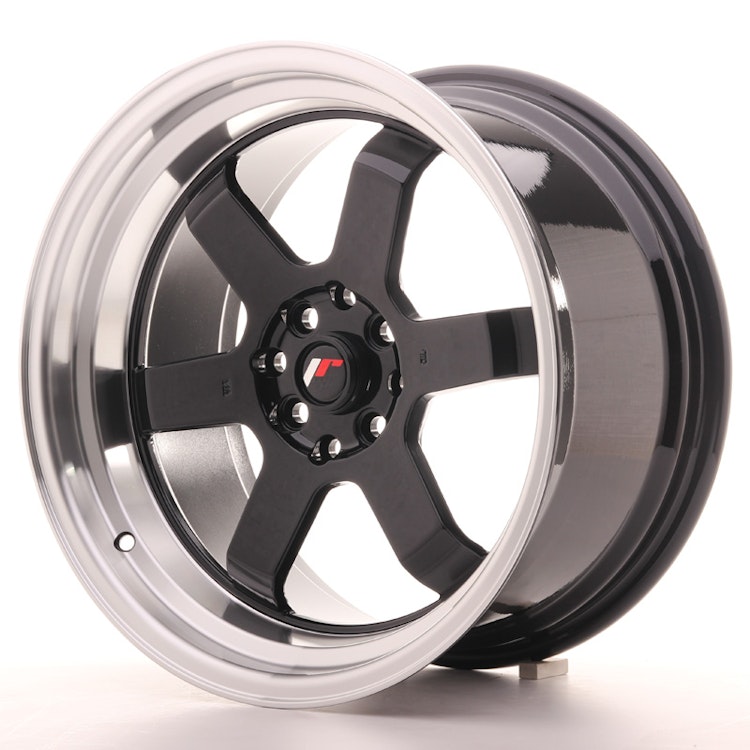 Japan Racing JR12 17x9 ET25 4x100/114 Gloss Black