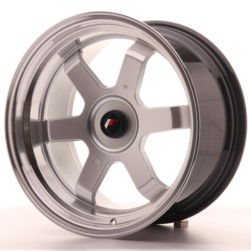 Japan Racing JR12 17x9 ET25 Blank Hyper Silver